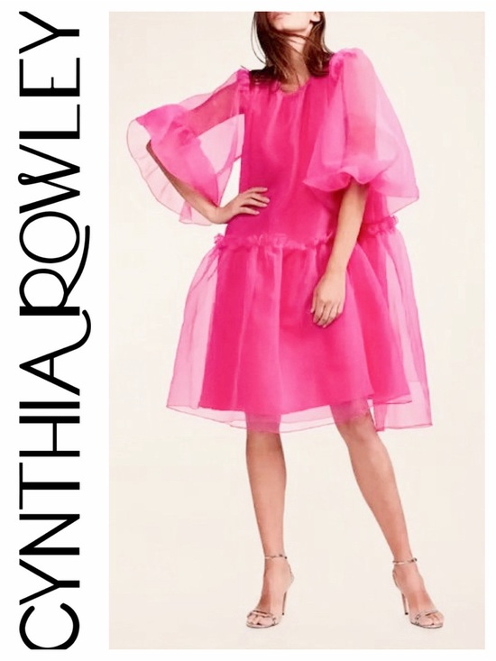 Cynthia Rowley Dresses & Skirts - Cynthia Rowley Tallulah Organza Party Dress Size S NWT